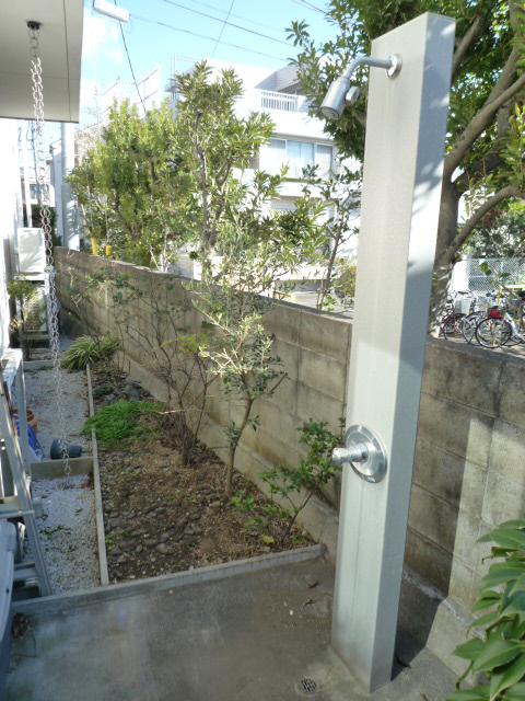 Garden. Shower is attached to your garden. Local (12 May 2012) shooting