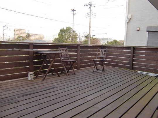 Other. Wood deck