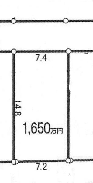 Compartment figure. Land price 16.5 million yen, Land area 110 sq m