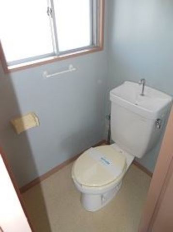 Other room space. There is a window in the toilet. 