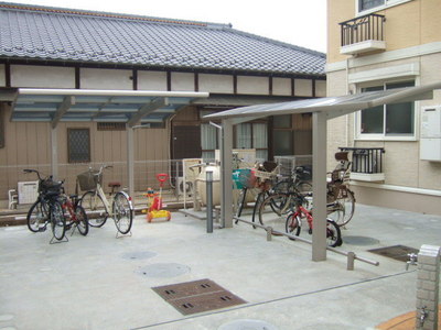 Other common areas. Bicycle-parking space