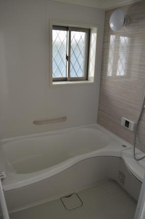 Bathroom. Bathroom of sound shower standard equipment