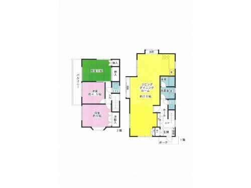Floor plan. 31,800,000 yen, 3LDK, Land area 111.88 sq m , Building area 89.43 sq m