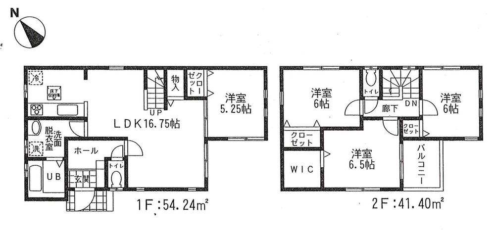 Floor plan. ((5) Building), Price 41,800,000 yen, 4LDK, Land area 120.56 sq m , Building area 95.64 sq m