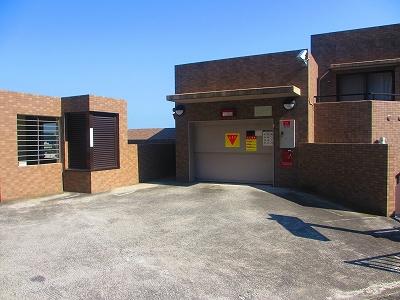 Parking lot. Common areas