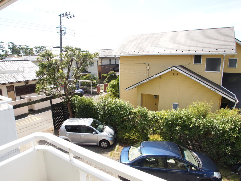 Kitchen. The view from the balcony! !  There are no tall buildings in low-rise residential area