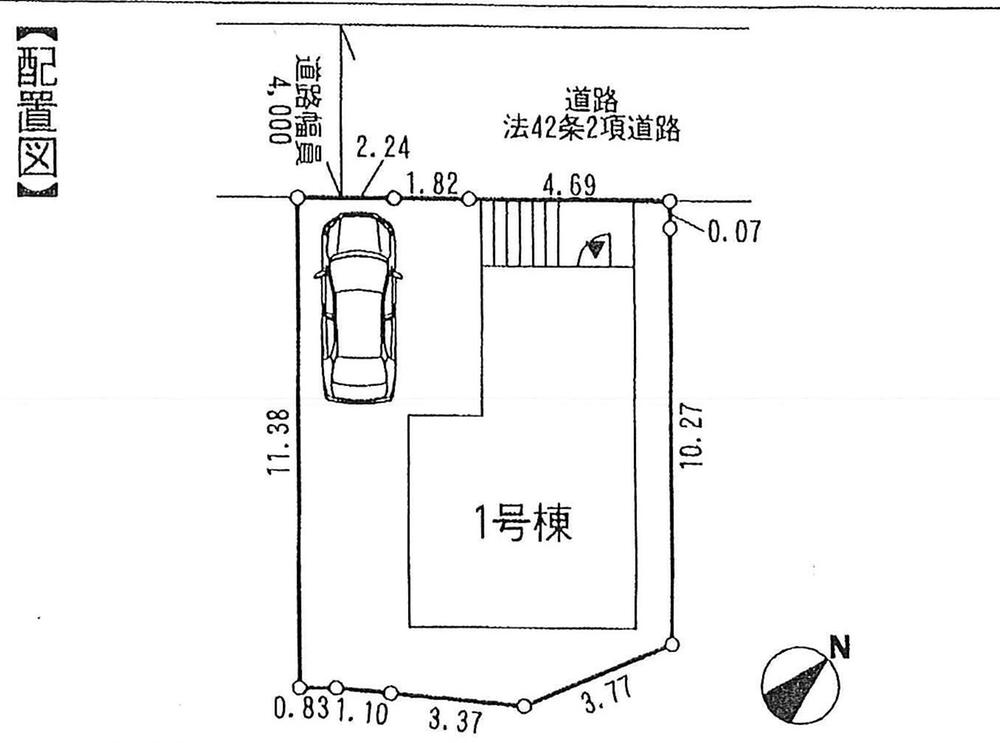 Compartment figure. 42,800,000 yen, 3LDK, Land area 99.96 sq m , Building area 79.38 sq m