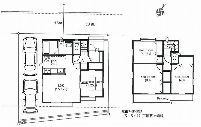 Floor plan. 35,900,000 yen, 4LDK, Land area 110.01 sq m , Building area 93.36 sq m