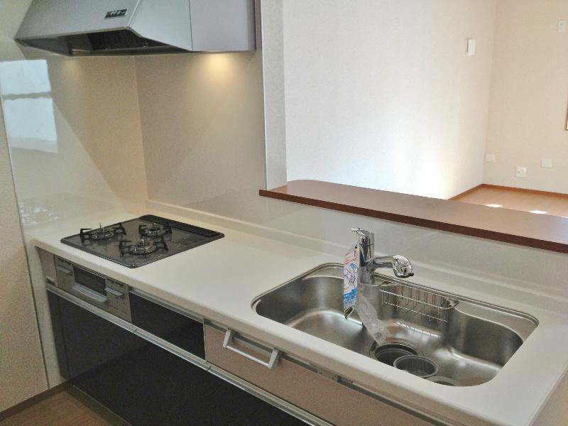 Kitchen. Face-to-face kitchen with a feeling of freedom! 