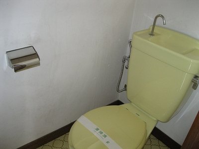 Toilet. Same type of reversal