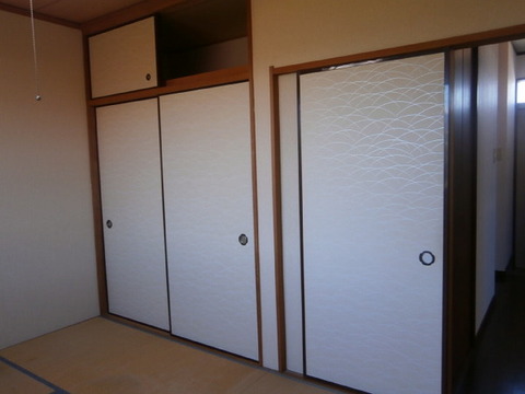 Other room space. Japanese-style room 6 quires ・ Storage midair with a bag between 1