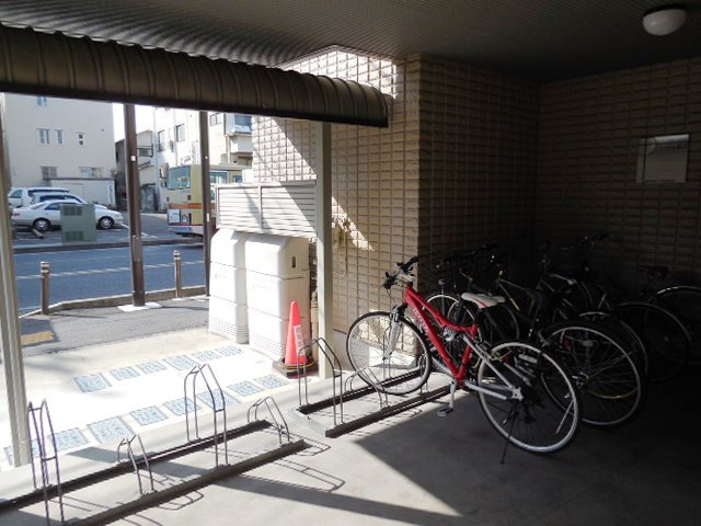 Other Equipment. There are bicycle parking lot in front entrance!