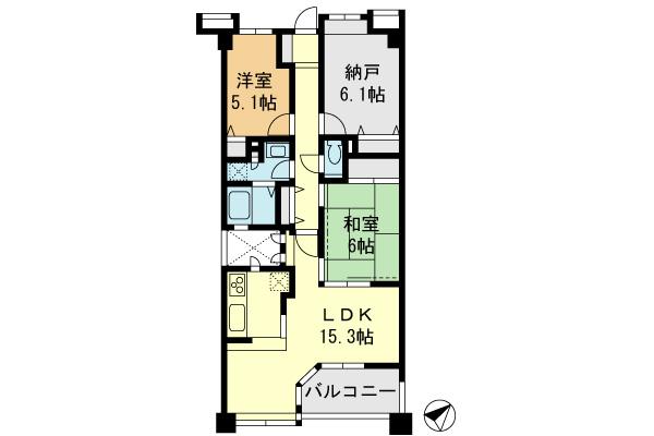 Floor plan. 2LDK+S, Price 24,800,000 yen, Occupied area 71.98 sq m , Balcony area 5.59 sq m