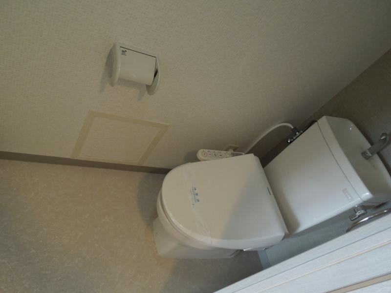 Toilet. Toilet renovation in shower toilet