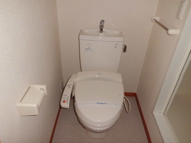 Toilet. With Washlet