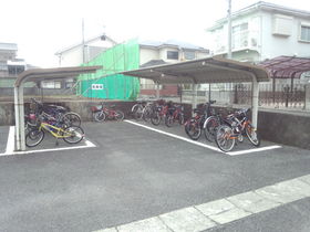 Other common areas. There is also a bicycle parking space. 