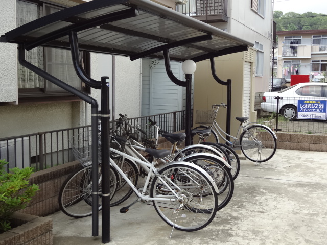 Other common areas. Bicycle parking space