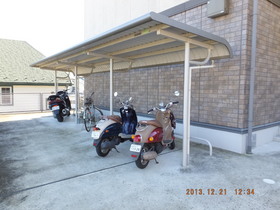 Other common areas. Covered parking lot