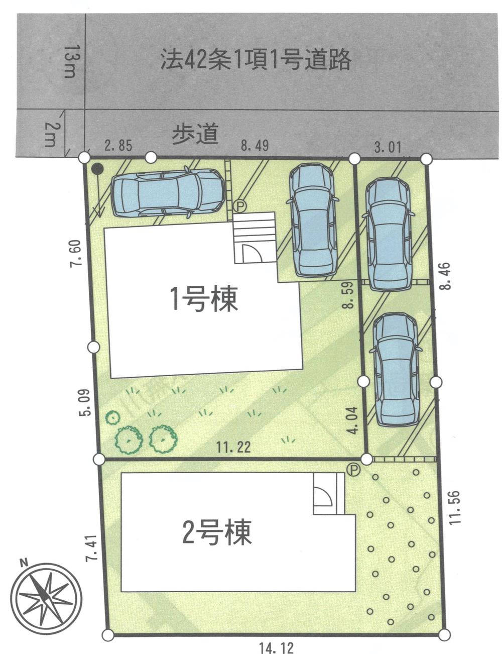 Compartment figure. 26,800,000 yen, 4LDK + S (storeroom), Land area 142.99 sq m , Building area 90.72 sq m