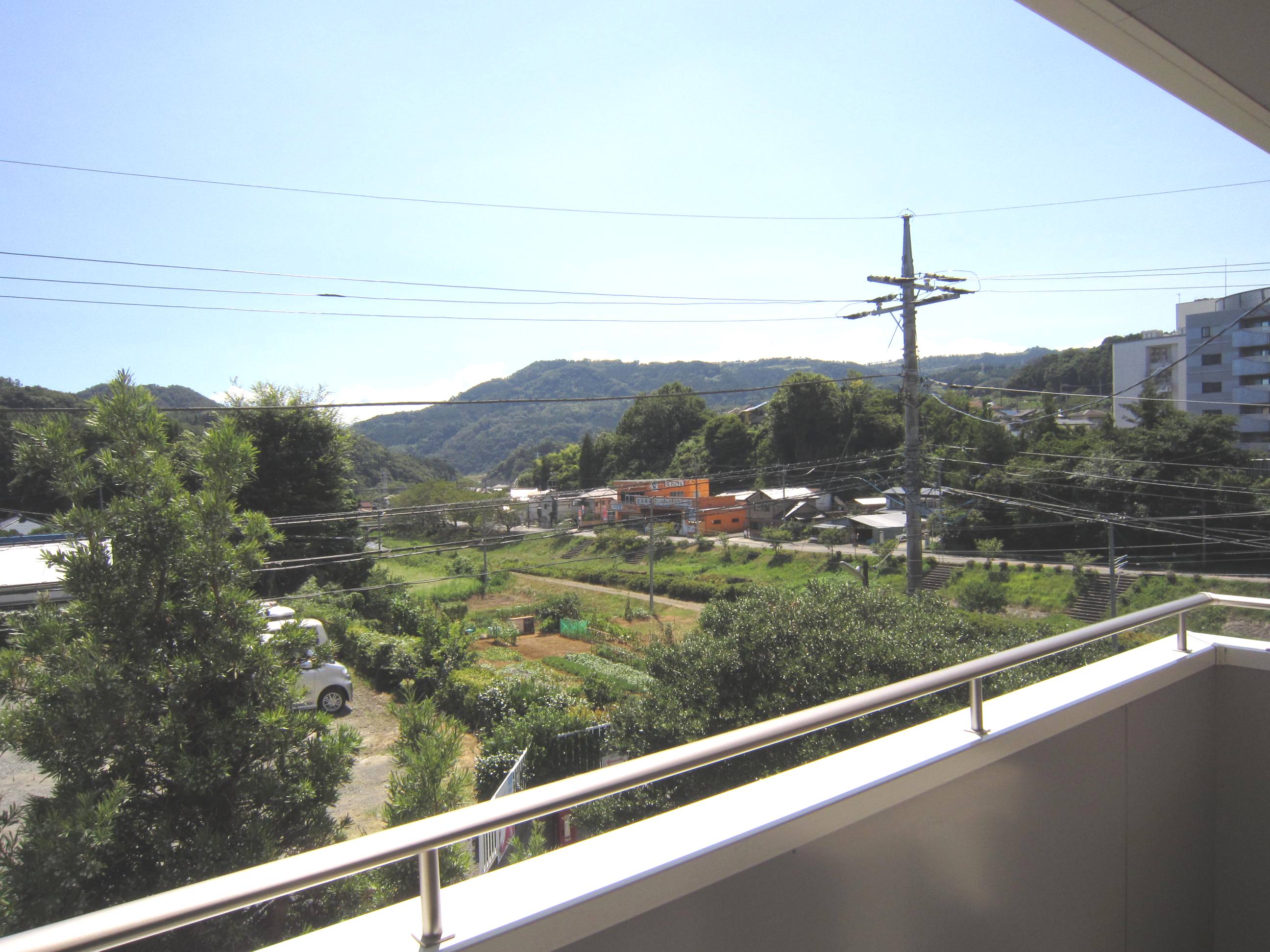 Balcony. The view from the balcony looks like!