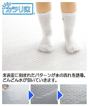 Other Equipment. Floor KARARI the next morning. Clean and pleasant because the floor dry and Karari.