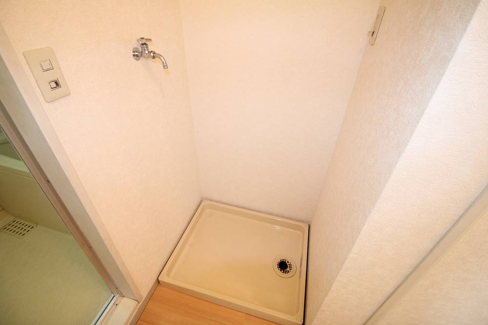 Other room space. Washing machine Storage