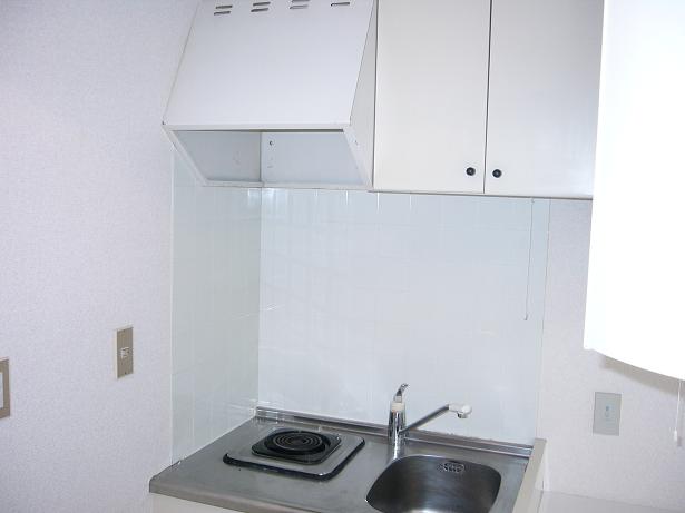 Kitchen. There is installed 1-neck electric stove