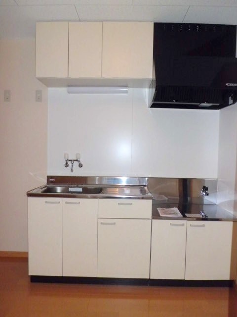 Kitchen. Two-burner stove can be installed