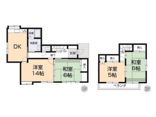 Floor plan. 19 million yen, 4DK, Land area 130.84 sq m , Building area 85.51 sq m floor plan