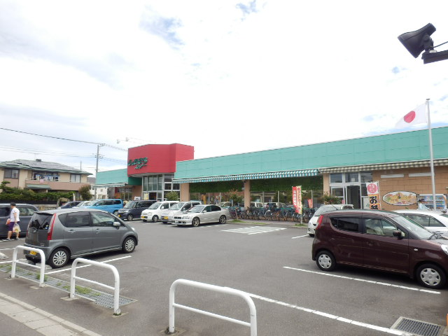 Supermarket. Shimamura 700m until the store (Super)