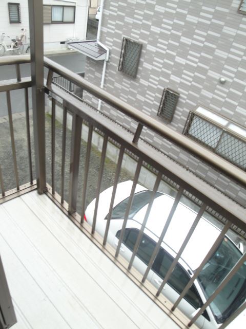 Balcony. It is wide veranda