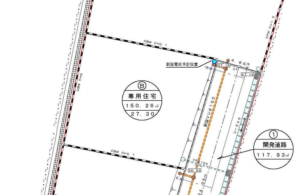 Compartment figure. Land price 16,360,000 yen, Land area 150.26 sq m compartment view