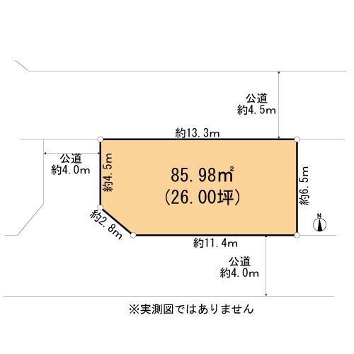Compartment figure. 24,800,000 yen, 4LDK, Land area 85.98 sq m , Building area 98.55 sq m