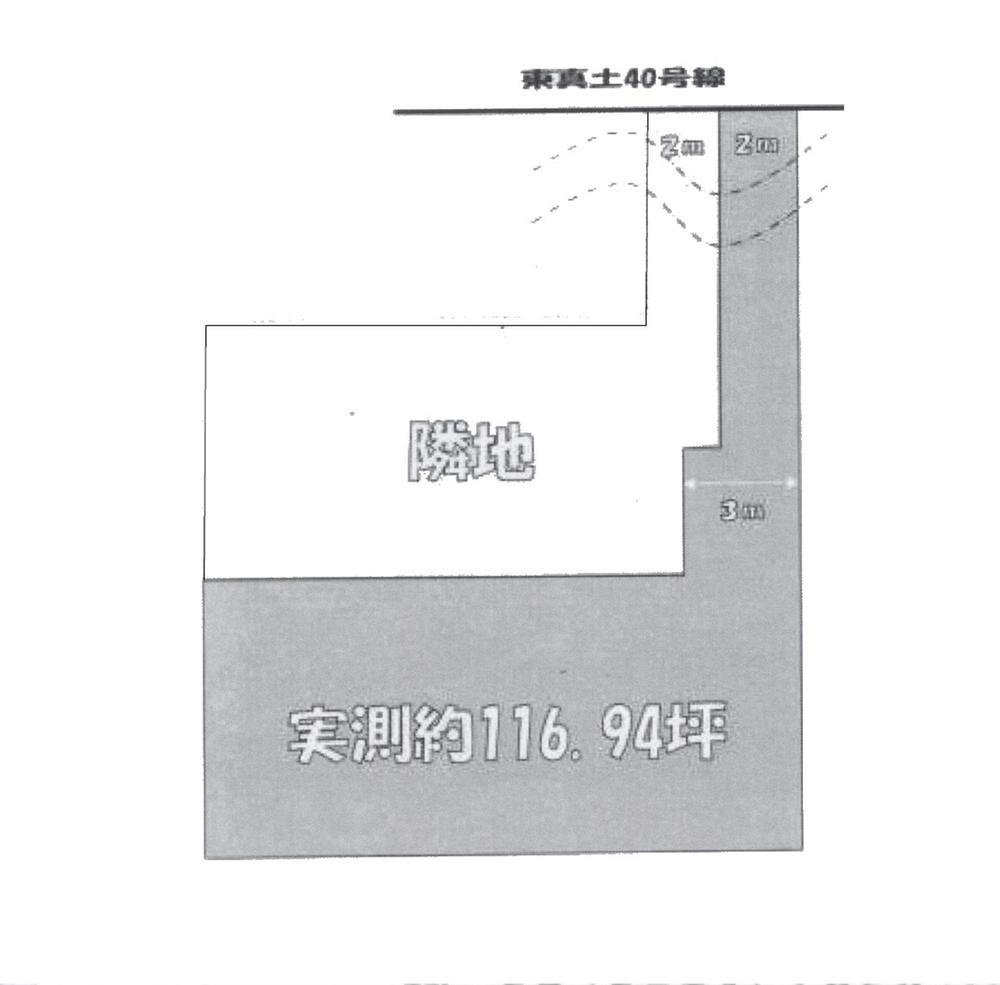 Compartment figure. Land price 26 million yen, Land area 386.59 sq m