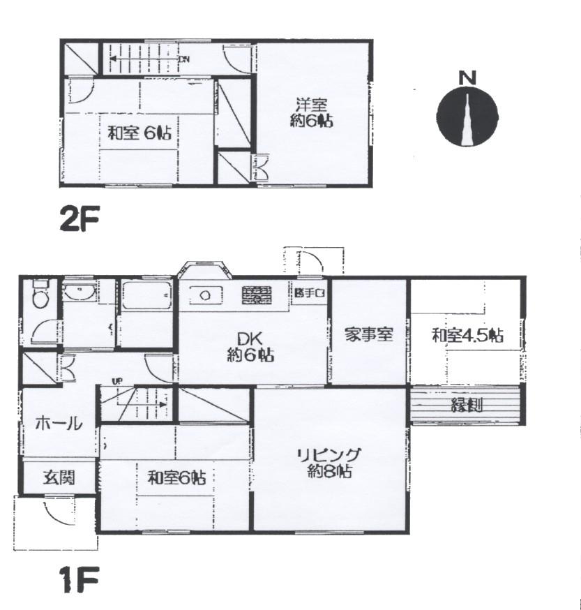 Floor plan. 12 million yen, 4LDK + S (storeroom), Land area 174.34 sq m , Building area 100.4 sq m