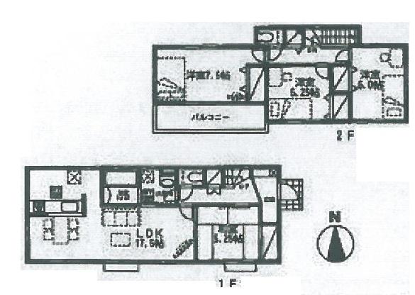 Floor plan. (2), Price 24,800,000 yen, 4LDK, Land area 160.39 sq m , Building area 100.19 sq m
