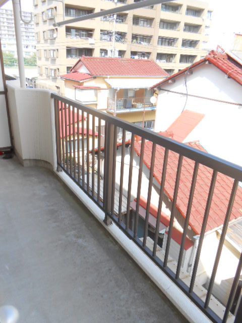 Balcony. Veranda sunny