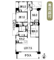 Floor: 3LDK + service Room + WIC, the occupied area: 102.93 sq m