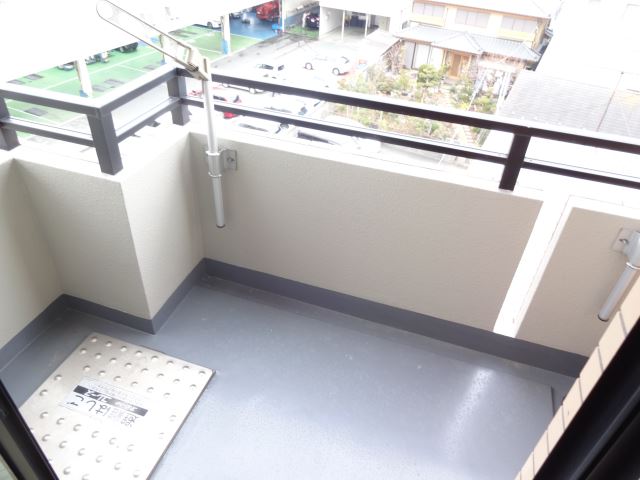 Balcony. It is spread in the veranda of the width.