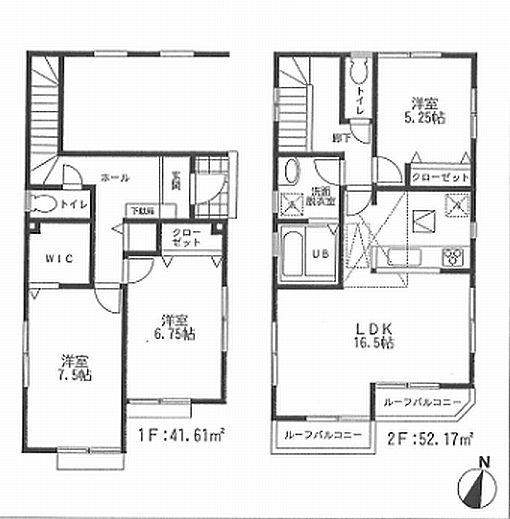 Floor plan. 29,800,000 yen, 3LDK, Land area 83.85 sq m , Building area 93.78 sq m