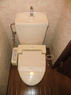 Toilet. With Washlet