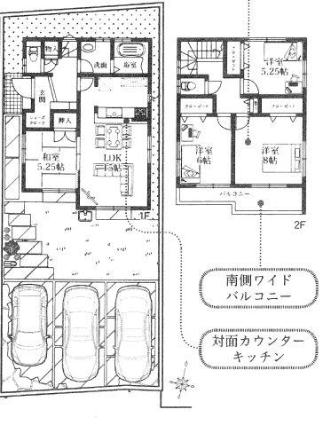 Floor plan. 37,900,000 yen, 4LDK, Land area 159.12 sq m , Building area 98.12 sq m