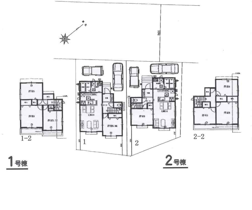 Floor plan. 20.8 million yen, 4LDK, Land area 125.76 sq m , Building area 93.77 sq m