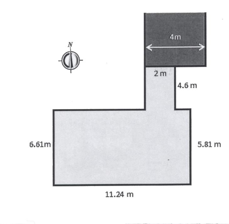 Compartment figure. Land price 7.5 million yen, Land area 79.66 sq m