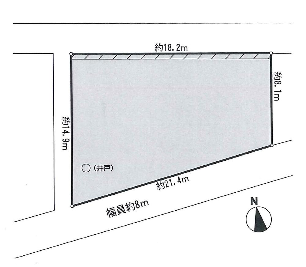 Compartment figure. Land price 15.8 million yen, Land area 191.72 sq m