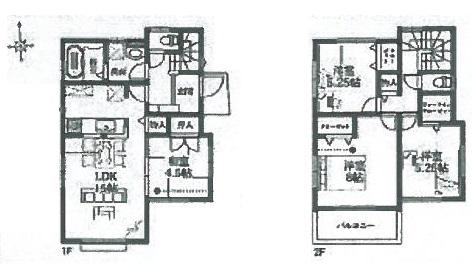 Floor plan. (4), Price 28.5 million yen, 4LDK, Land area 110.45 sq m , Building area 93.78 sq m