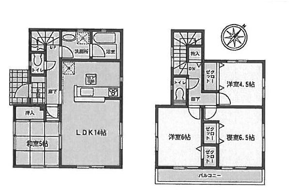 Floor plan. (3), Price 21,800,000 yen, 4LDK, Land area 128.23 sq m , Building area 87.48 sq m