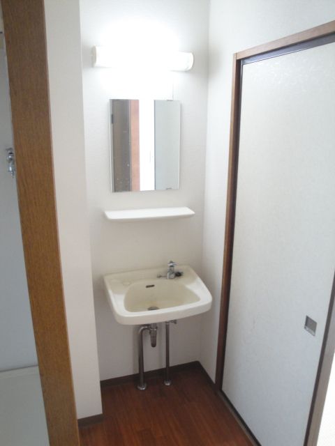 Washroom. Washbasin independence