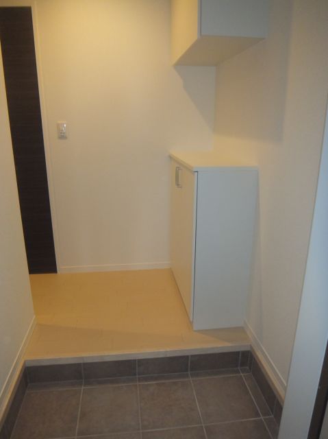 Entrance. A lot is cupboard you are