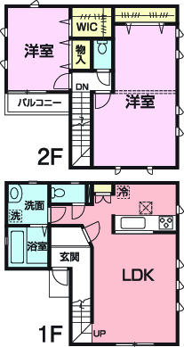 Floor plan. 27,800,000 yen, 2LDK + S (storeroom), Land area 82.66 sq m , Building area 81.98 sq m 2LDK + S → 3LDK + floor plan can be changed to S!  Commitment order architecture !!